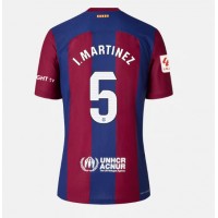 Echipament fotbal Barcelona Inigo Martinez #5 Tricou Acasa 2023-24 pentru femei maneca scurta